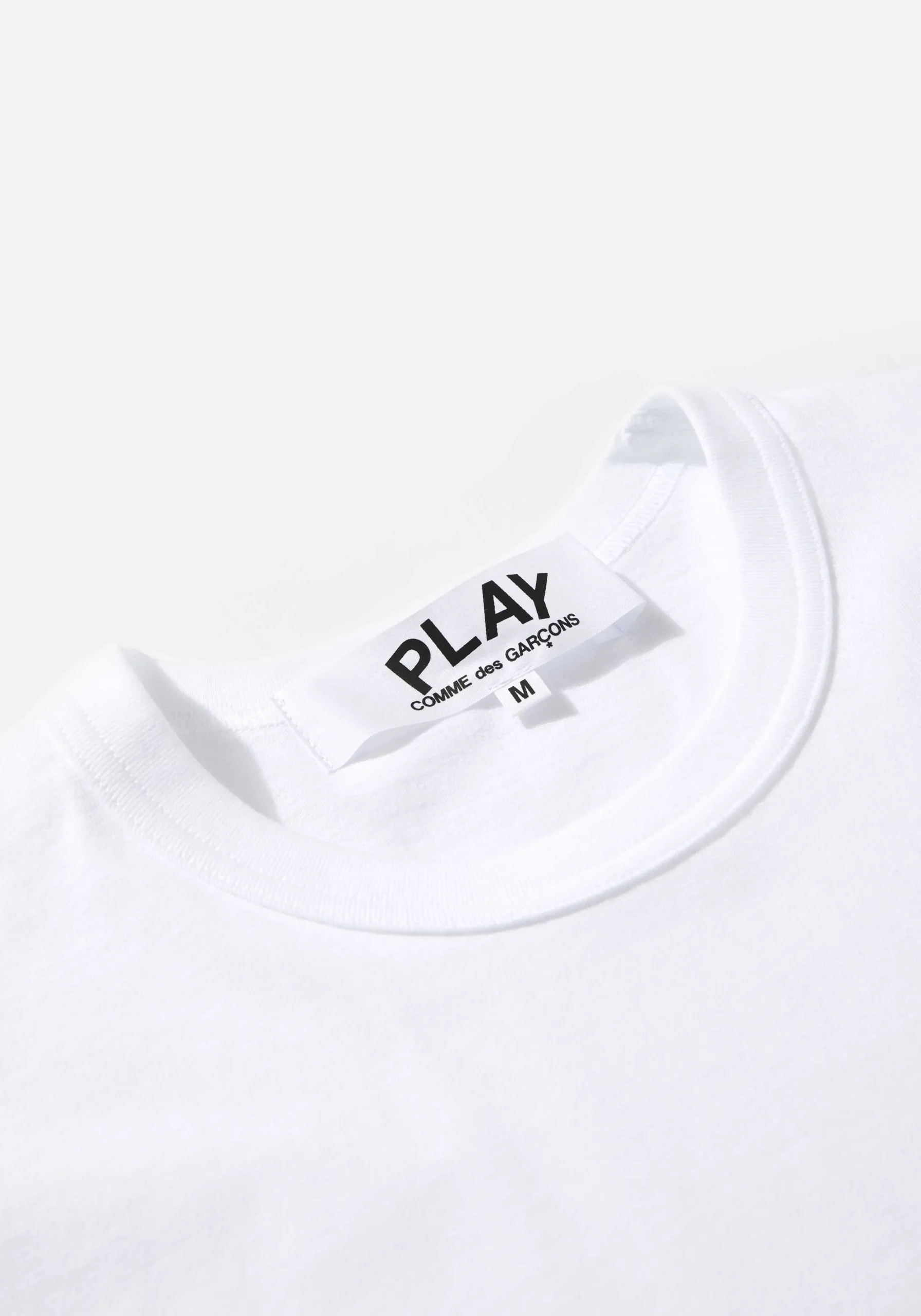 COMME DES GARCONS PLAY BLACK HEART LONG SLEEVE
