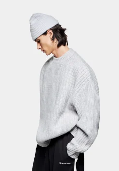 MKI CHUNKY RIB KNIT CREWNECK