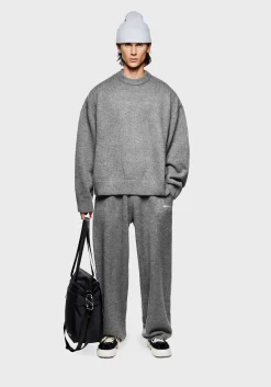MKI MOHAIR BLEND KNIT CREWNECK