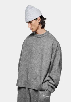 MKI MOHAIR BLEND KNIT CREWNECK