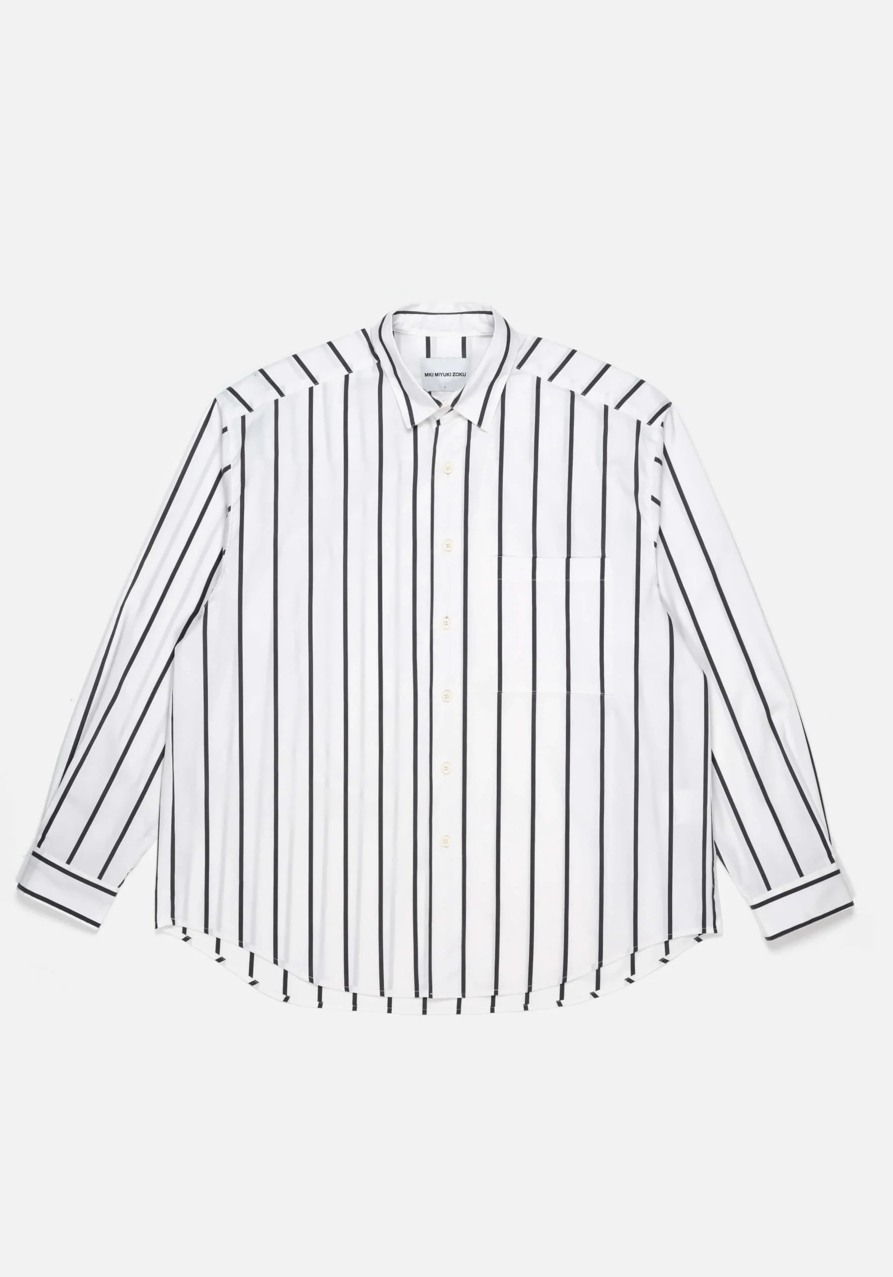 MKI STRIPED DRESS SHIRT